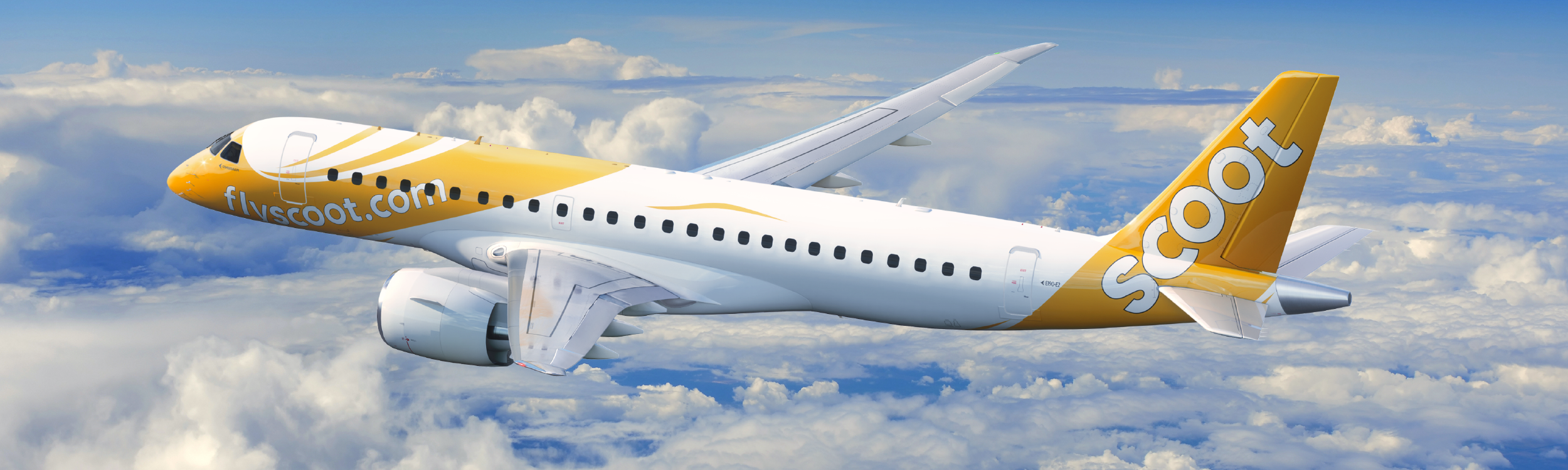 Scoot’s New Embraer E190-E2 Planes Take Flight, Enhanced by BAGS Ground Services Partnership