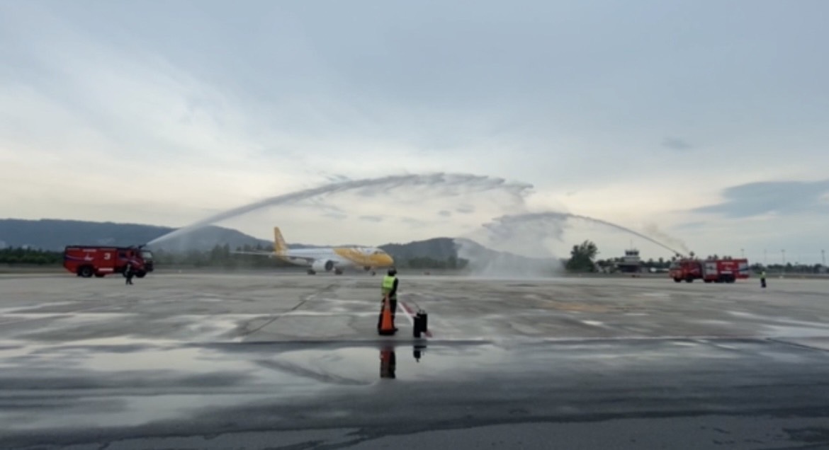 Scoot’s Inaugural Flight From Singapore Has Landed in Koh Samui