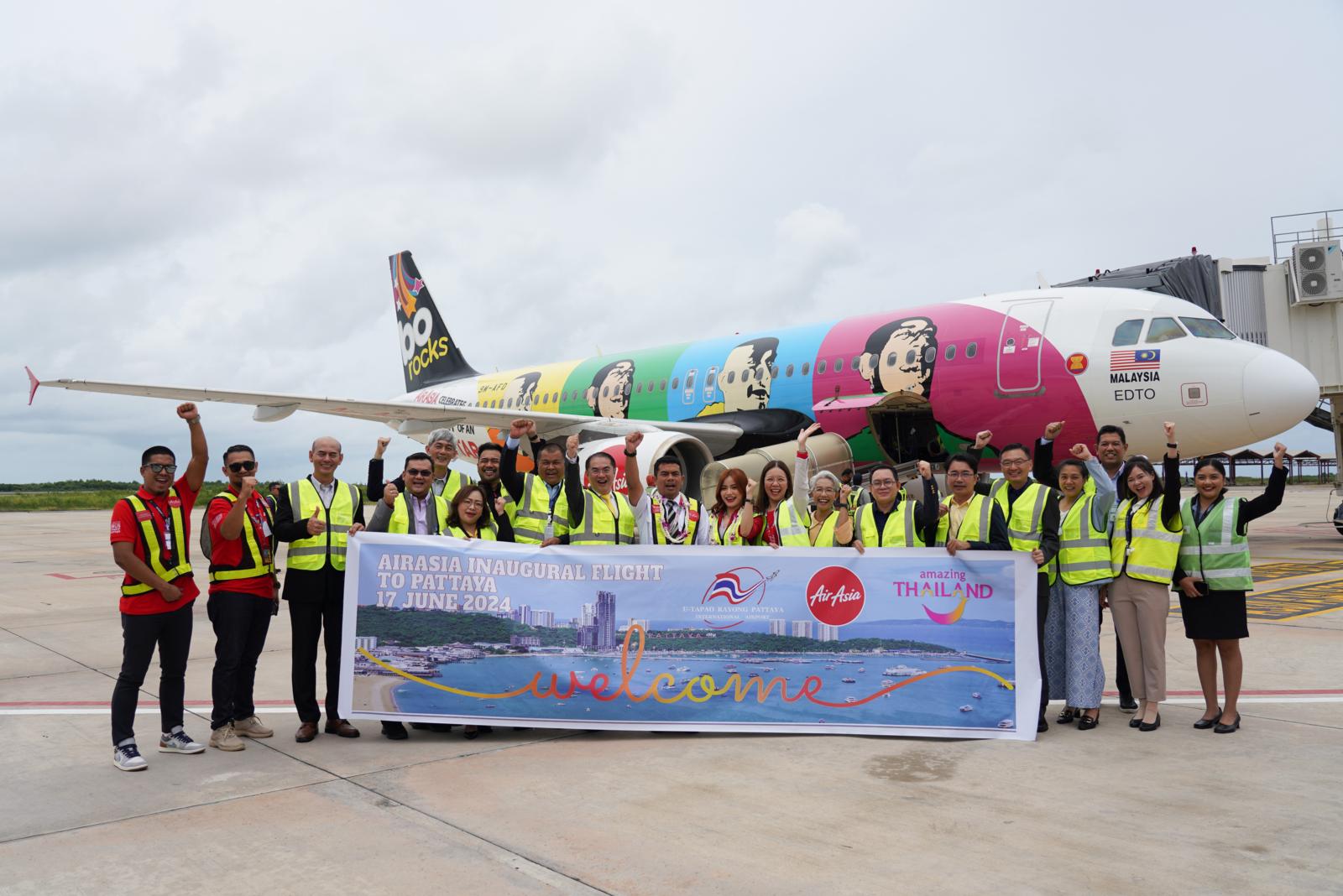 The BAGS Ground Services Team is Honored to Provide Ground Services for AirAsia at U-Tapao–Rayong–Pattaya International Airport