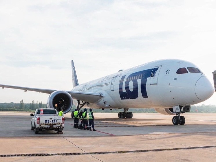 BAGS Ground Services proudly welcomed LOT Polish Airlines