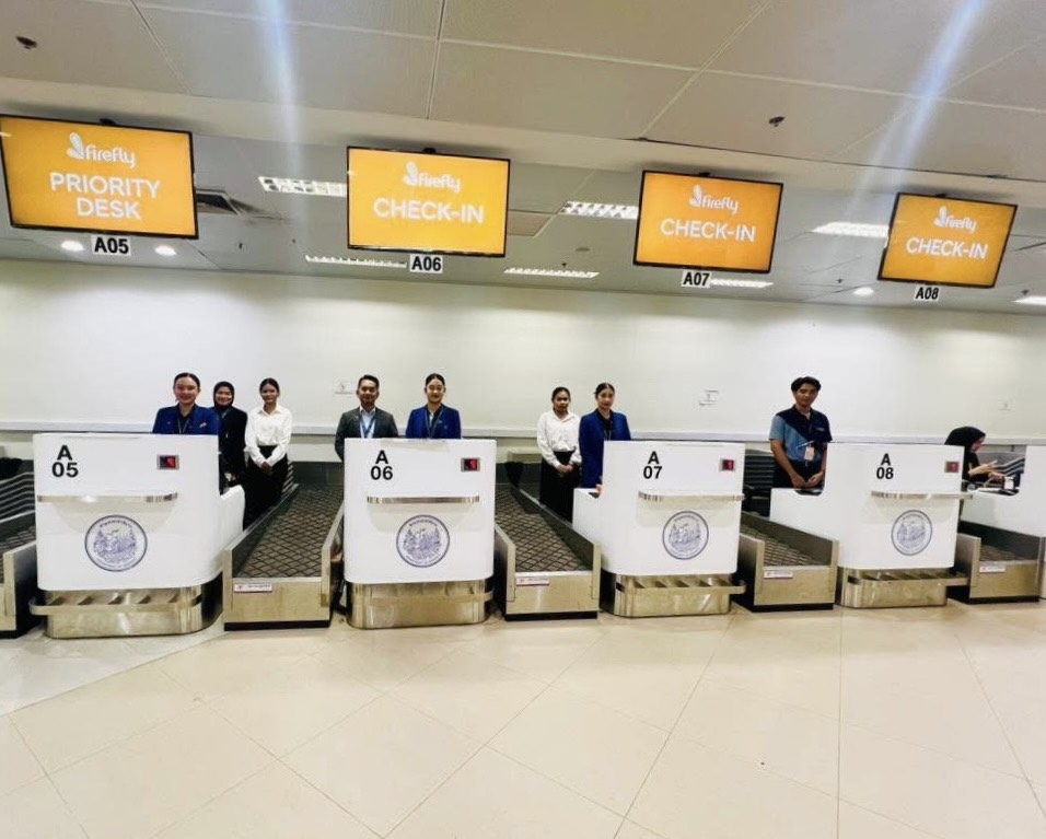 Firefly Airlines arrival at Krabi