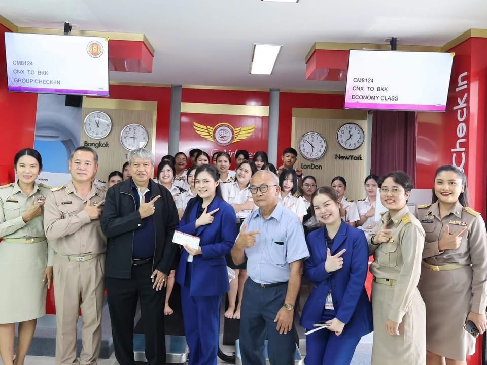 BAGS management team and Chiang Mai Technical College