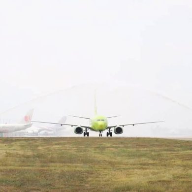Welcome S7 Airlines to U-Tapao International Airport