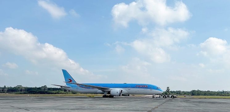 Welcome to Krabi, Neos Airlines from Prague!