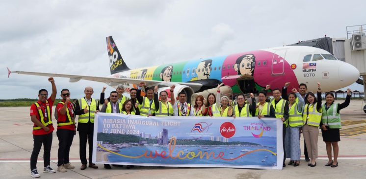 The BAGS Ground Services Team is Honored to Provide Ground Services for AirAsia at U-Tapao–Rayong–Pattaya International Airport