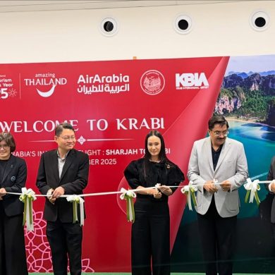 BAGS Ground Services Welcomes Air Arabia’s Inaugural Flight to Krabi International Airport