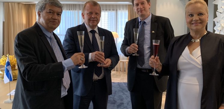 MOU Signing Ceremony between BAGS and Airport Collage, Finland – November, 2019