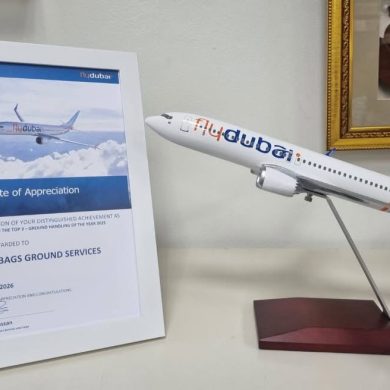 BAGS Krabi Station Recognized Among Flydubai’s Top 3 Ground Handling Stations of 2025