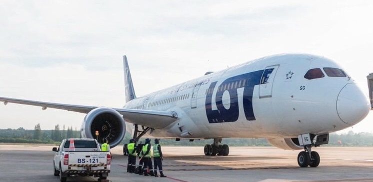 BAGS Ground Services proudly welcomed LOT Polish Airlines