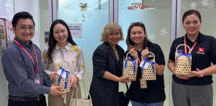 Wishing the Thai AirAsia X Team a soaring start to the New Year!